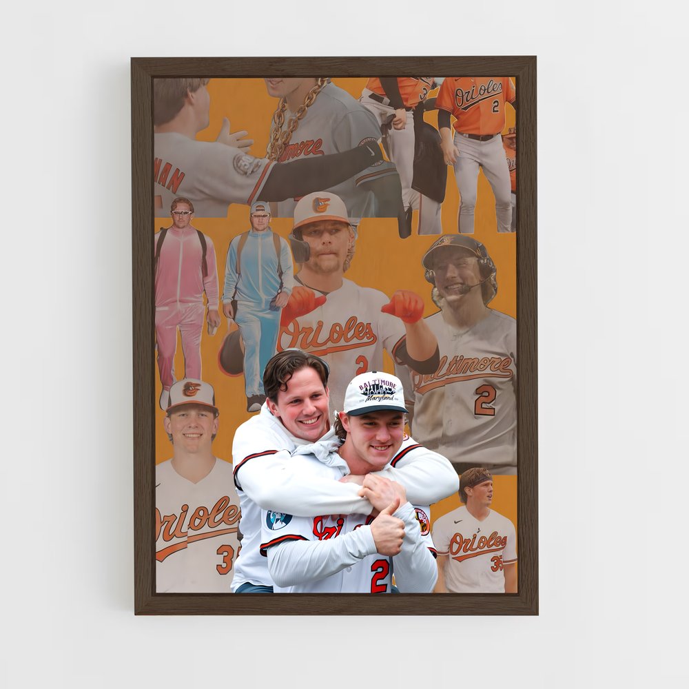 Poster Home Run Brothers – affiche Baseball (vue 5)